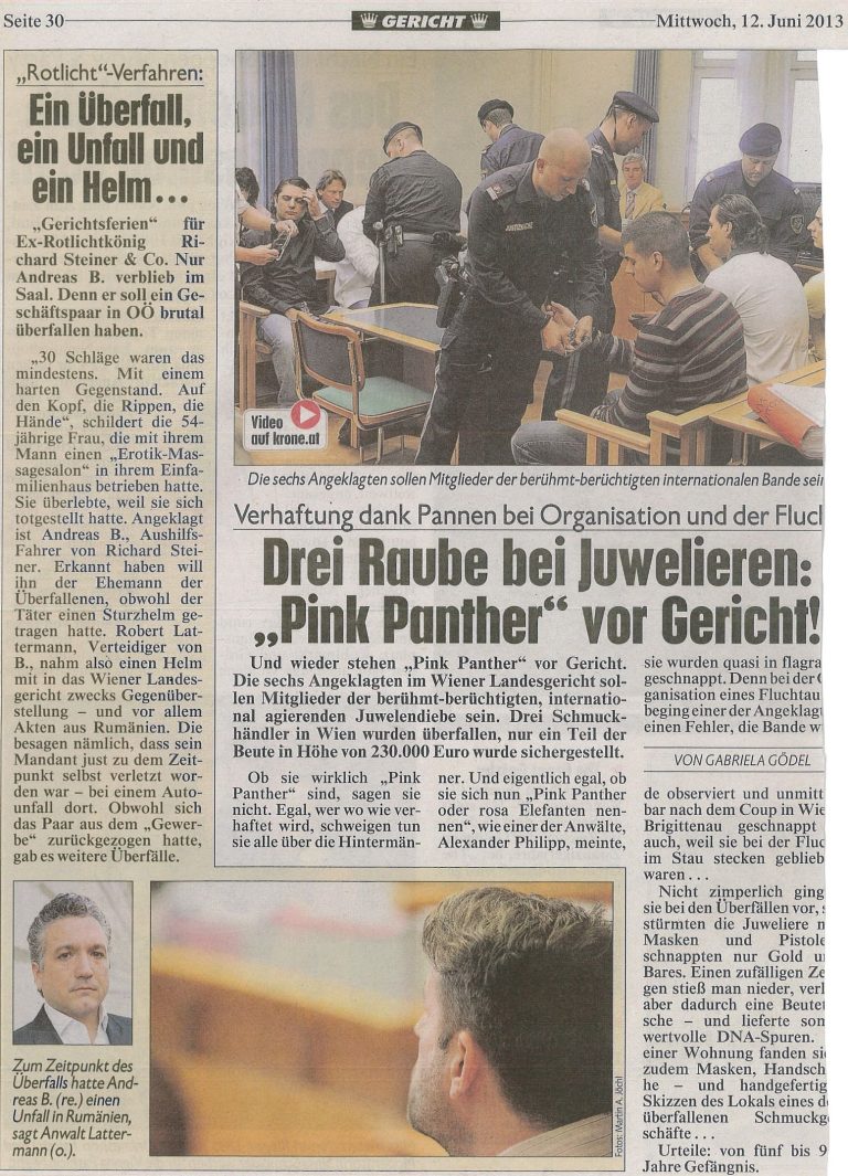 Ein Zeitungsbericht von Rechtsanwalt Dr. Robert Lattermann